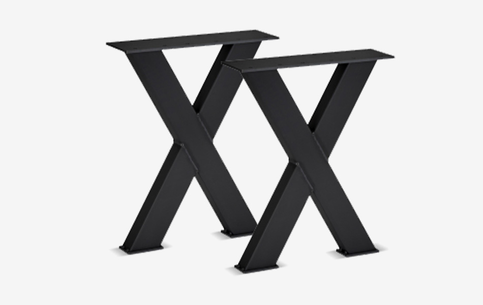 COUCHTISCHGESTELL X-FORM | 2ER SET