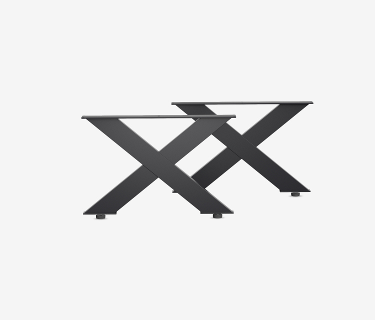 Couchtischgestell X-Frame | 2er Set